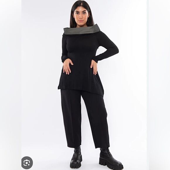 XD XENIA DESIGN DOZA7 SHIRT black and khaki - Picture 1 of 9